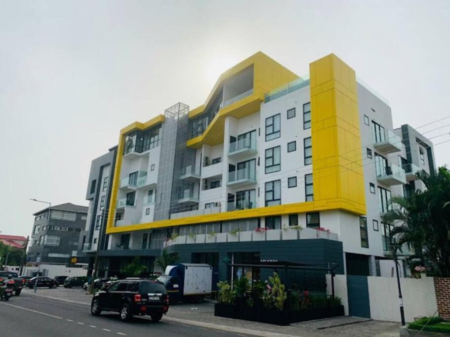 Luxury Labone Edge 2-Bedroom Apartment In Accra - Fivehills Homes Eksteriør bilde