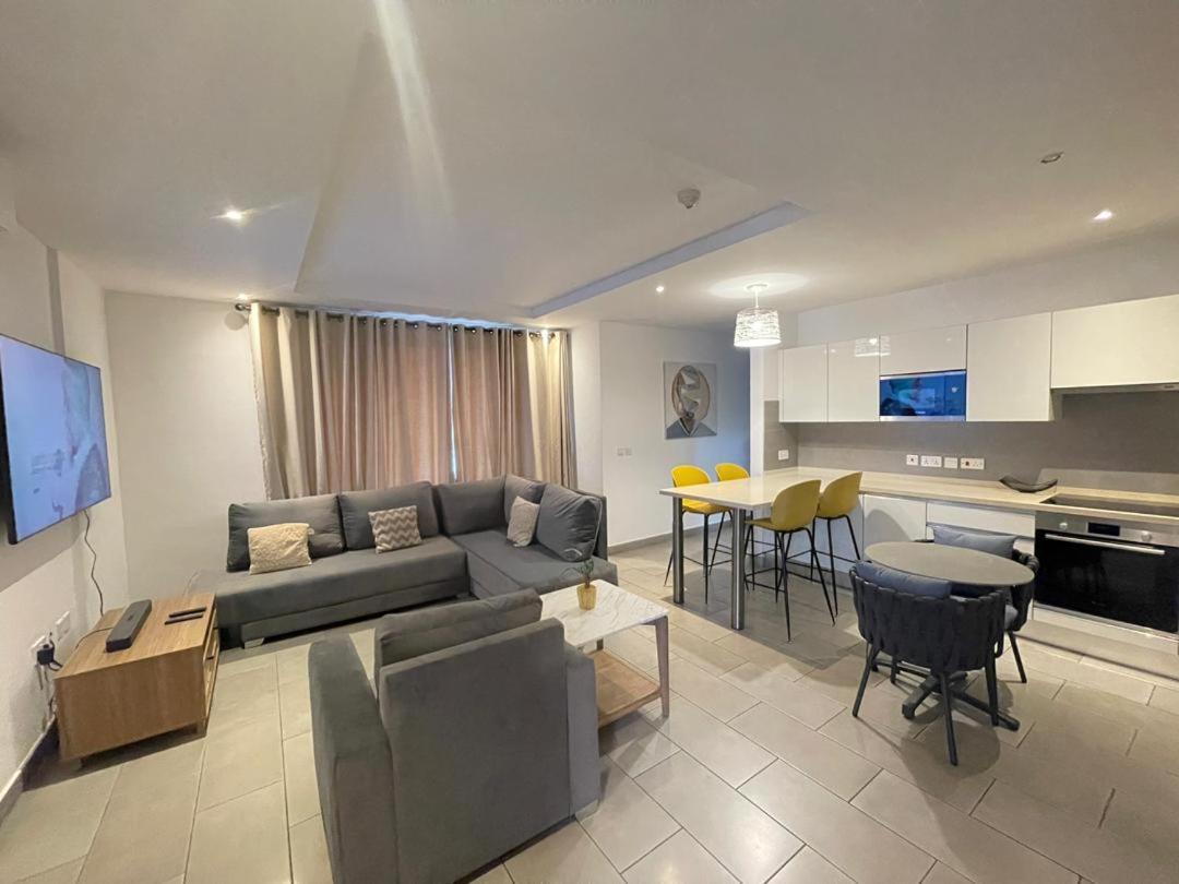 Luxury Labone Edge 2-Bedroom Apartment In Accra - Fivehills Homes Eksteriør bilde